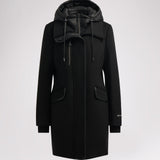 Celeste manteau de laine mi-long pour femmes