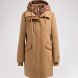 Celeste manteau de laine mi-long pour femmes