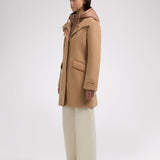 Celeste manteau de laine mi-long pour femmes