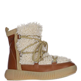 Anet Short-Eco Women's Suede and Faux Fur Boot