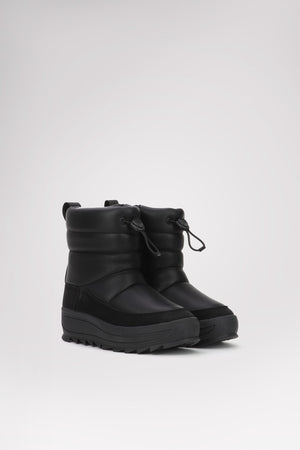 Bottes Père Noël Homme/femme - Peluche Blanche, Fermeture éclair Latérale, Semelle Plate Confortable - Pour Déguisement, Cosplay, Fêtes