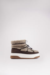 DARK BROWN/TAUPE