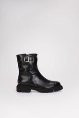 BLACK LEATHER