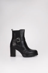 BLACK LEATHER