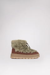 TAUPE/DARK BROWN