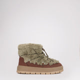 Cyra botte à lacets avec fermeture éclair pour femmes