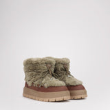 Cyra botte à lacets avec fermeture éclair pour femmes