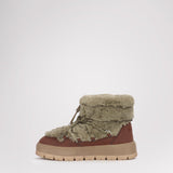 Cyra botte à lacets avec fermeture éclair pour femmes