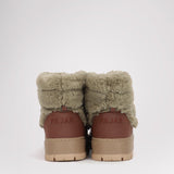 Cyra botte à lacets avec fermeture éclair pour femmes
