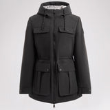 Ivory manteau léger mi long pour femmes