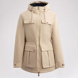 Ivory manteau léger mi long pour femmes