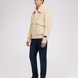 Lebron Men's Lightweight Wool Bomber Jacket