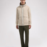 Hader bomber en laine mélangée pour hommes