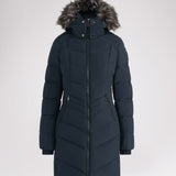 January Women's Quilted Puffer w/ Faux Fur