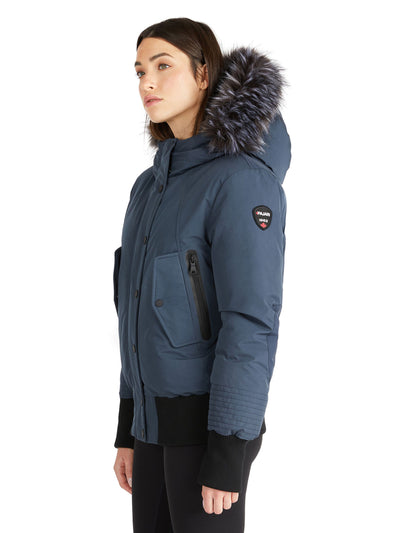 Cordova Women's Bomber Jacket w/ Faux Fur