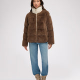 Vanita Women's Boxy Reversible Puffer