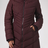 Queens Quilted Puffer w/Faux Fur Hood Trim