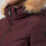 Queens Quilted Puffer w/Faux Fur Hood Trim