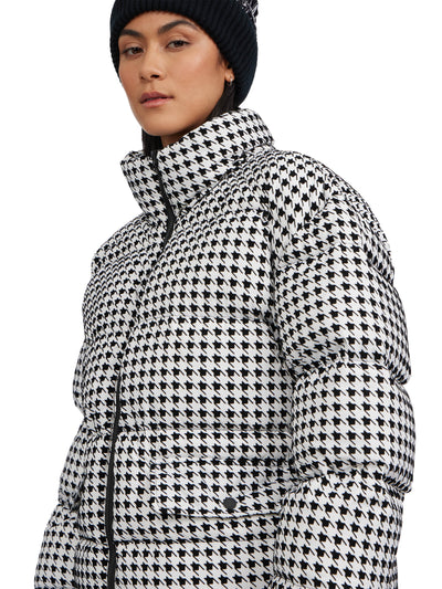 Ascella manteau matelassé surdimensionné court pour femmes
