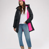 Heirani matelassé mi-long pour femmes