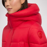 Heirani matelassé mi-long pour femmes