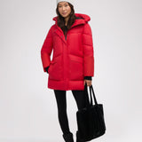 Heirani matelassé mi-long pour femmes