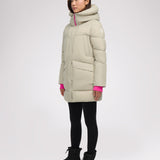 Heirani matelassé mi-long pour femmes