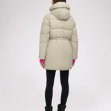 Heirani matelassé mi-long pour femmes