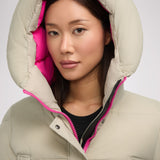 Heirani matelassé mi-long pour femmes