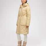 Halina manteau léger mi long pour femmes