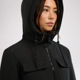 Ivory manteau léger mi long pour femmes