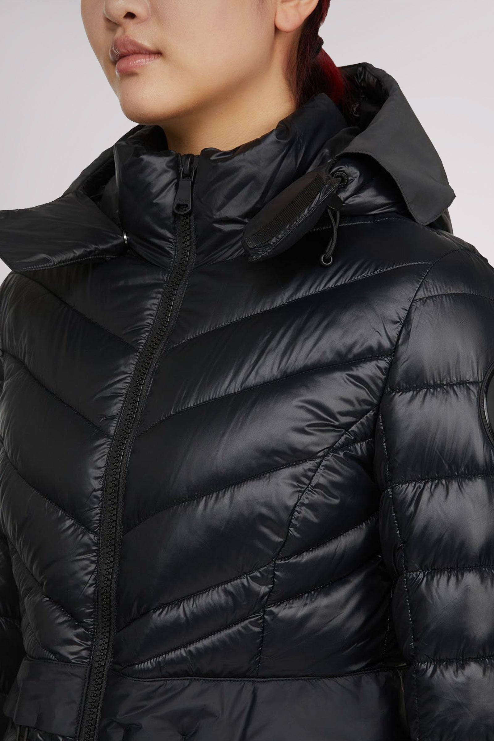 Pajar Women's Aurora Quilted Packable lightweight Puffer Coat Black cheapest Sz L