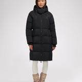 Zaniah manteau matelassé long pour femmes