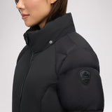 Zaniah manteau matelassé long pour femmes