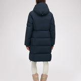 Zaniah manteau matelassé long pour femmes