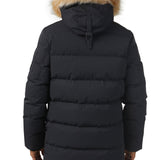 Hamilton Men's Quilted Parka w/Faux Fur Trim