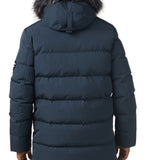 Hamilton Men's Quilted Parka w/Faux Fur Trim