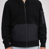 Macalpine sweat zippé à capuche pour hommes