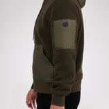 Macalpine sweat zippé à capuche pour hommes