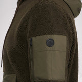 Macalpine sweat zippé à capuche pour hommes