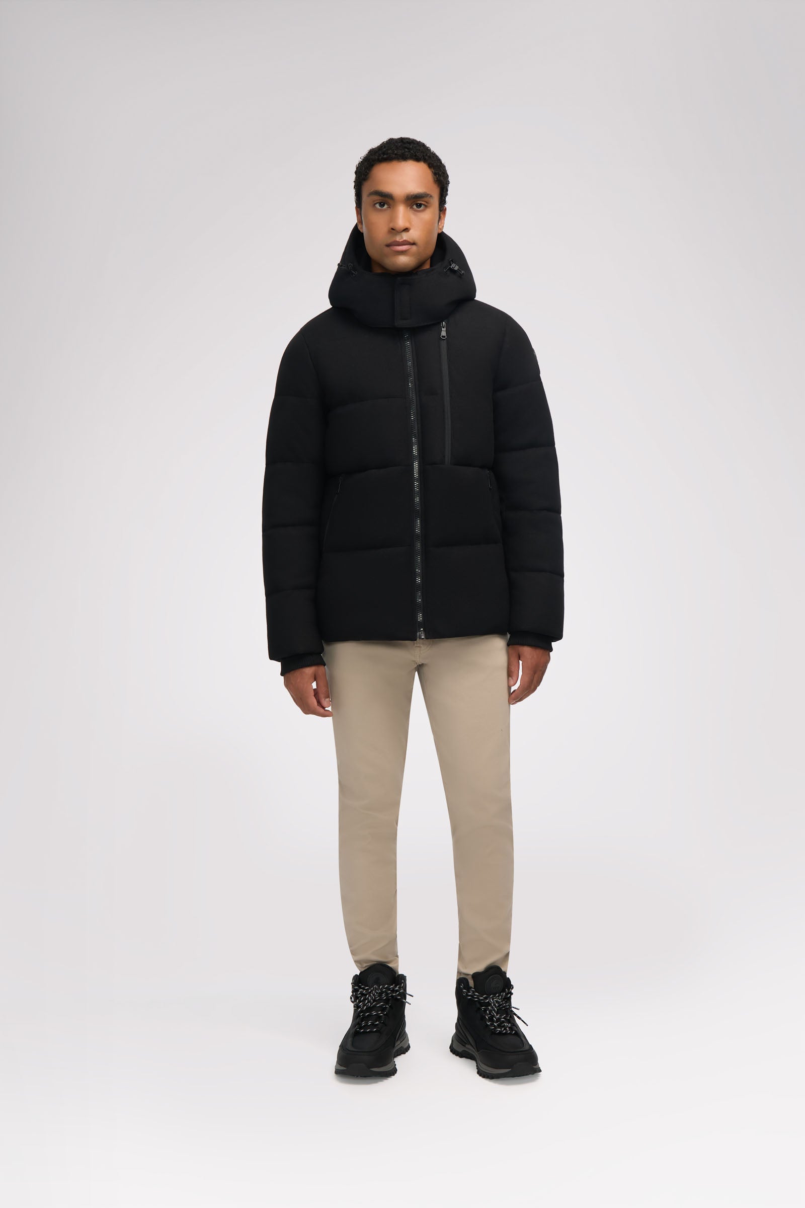 Kepler Men's Wool-Like Puffer