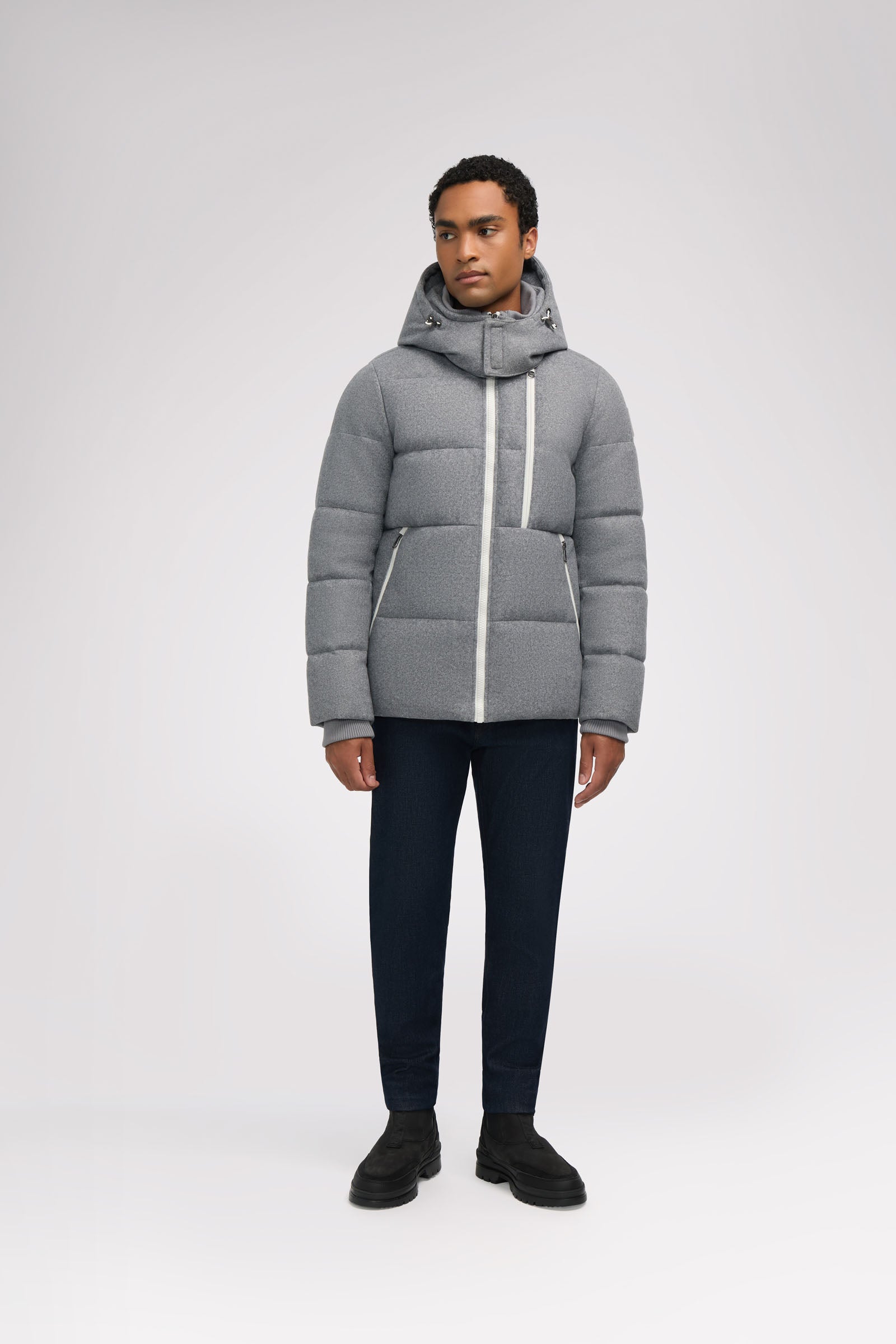 Kepler Men's Wool-Like Puffer