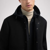 Hader bomber en laine mélangée pour hommes