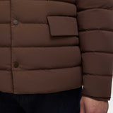 Adrian Men's Lightweight Dressy Quilted Stretch Jacket