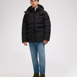 Miles Men's Puffer Jacket with Removable Hood