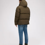 Miles Men's Puffer Jacket with Removable Hood
