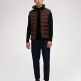 Marcus manteau hybride léger en duvet et tricot pour hommes