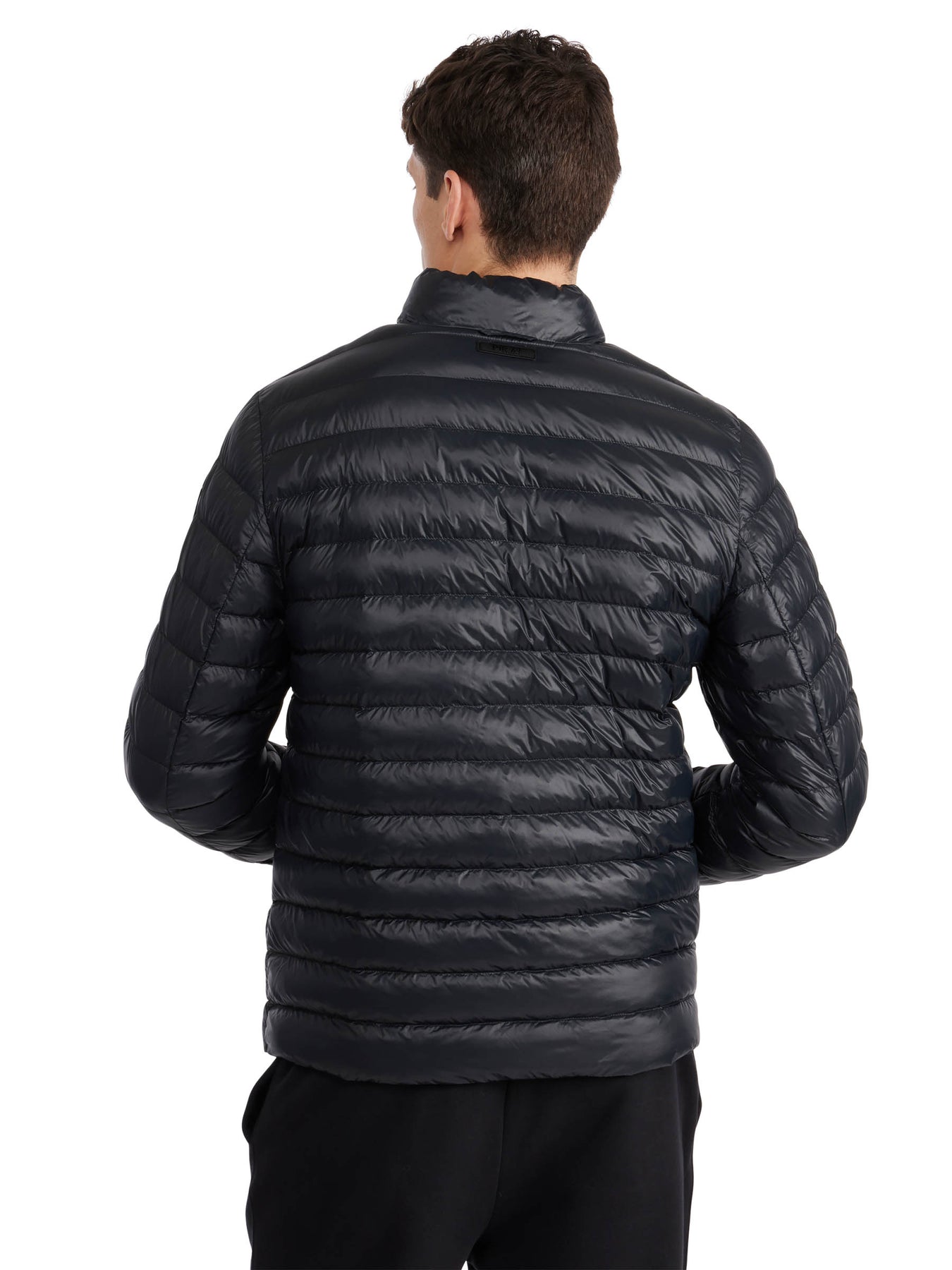 Buy Men Black Solid Casual Jacket Online - 658916