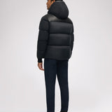 Rigel Men's Mixed Media Faux Shearling Puffer