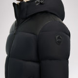 Rigel Men's Mixed Media Faux Shearling Puffer